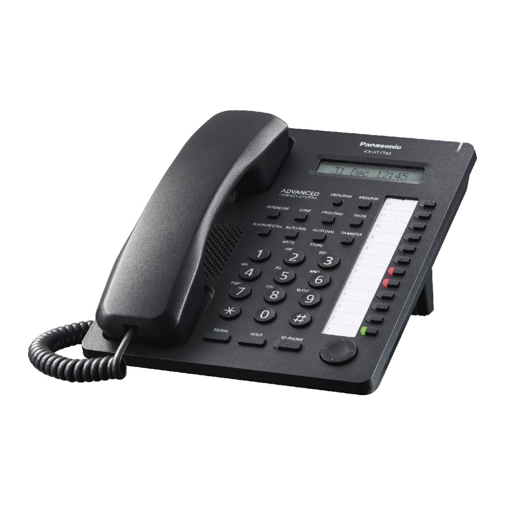 Telefono Panasonic KX-AT7730XB Compatible KX-TES824, KX-NS500