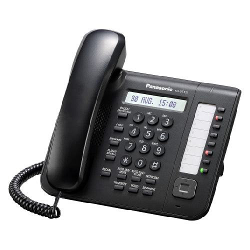 KX-DT521B Telefono digital basico, negro
