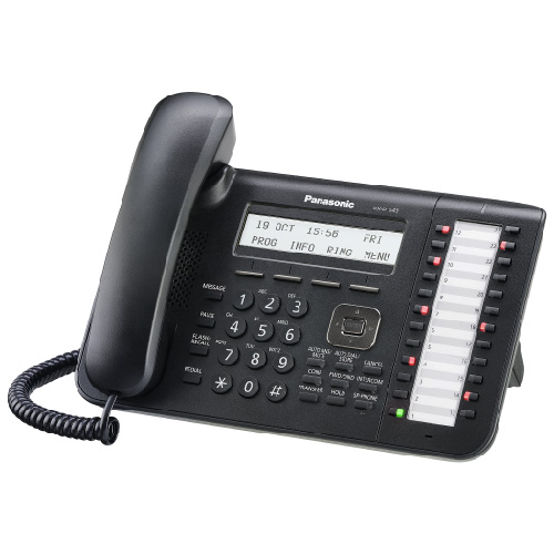 KX-DT543-B Telefono ejecutivo, negro