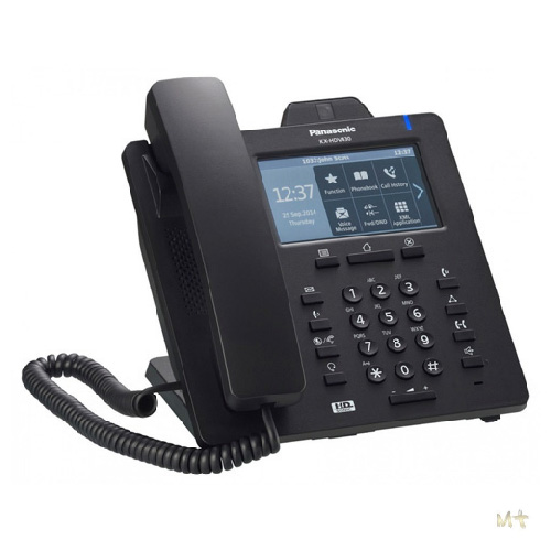 KX-HDV330X-B Telefono SIP Ejecutivo PoE pantalla touch y 24 teclas, negro
