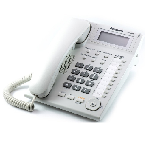 KX-T7716 Telefono ejecutivo, blanco Telefonía Empresarial