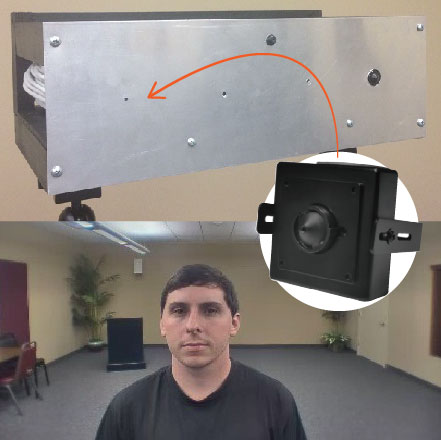 Cámara de vigilancia oculta GoldFinch FULL HD lente pinhole