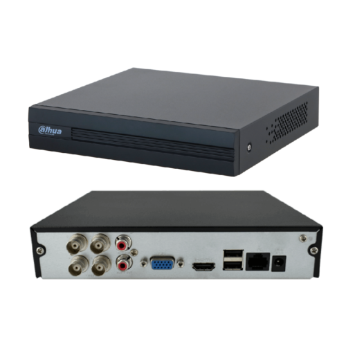 Grabador DVR 4 canales mod. DH-XVR1B04-I Dahua es compátible con camaras de hasta 1080p de resolucion. adicional soporta hasta 1 Canales IP plus y 1 b