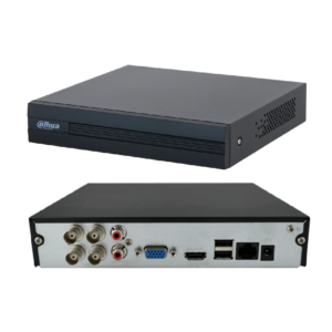 Grabador DVR 4 canales mod. DH-XVR1B04H-I Dahua es compátible con camaras de hasta 5Mp de resolucion. adicional soporta hasta 2 Canales IP plus y 1 ba