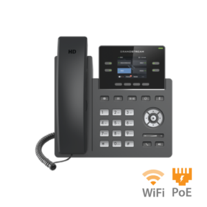 Fanvil GRP-2612P Teléfono IP Empresarial Esencial WiFi / Bluetooth integrado | 12 líneas SIP | pantalla a color 3.5 | PoE | puertos Gigabit | conferen