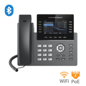 Grandstream GRP-2615 Teléfono WiFi portátil empresarial | conectividad a la red VoIP vía WiFi