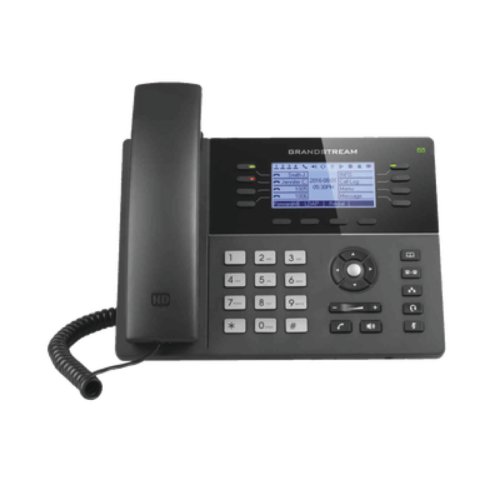 Grandstream GXP-1782 Teléfono IP Grado Operador | 3 líneas SIP con 6 cuentas | 10 botones BLF | puertos Gigabit PoE | codec Opus | IPV4/IPV6 | Gestión