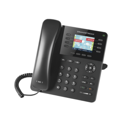 Grandstream GXP-2135 Teléfono IP SMB de 2 Líneas | 1 Cuenta SIP con 3 teclas de función programables y conferencia de 3 vías. 5Vcc
