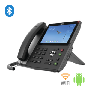 Fanvil X7A Teléfono IP Empresarial | 20 lineas SIP | pantalla táctil | Bluetooth integrado | diadema | PoE y hasta 127 botones DSS con doble puerto Gi